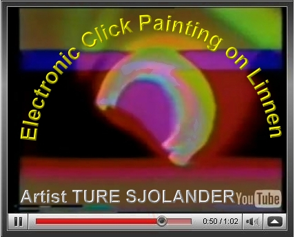Painting on Electronic Linen